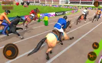 Mounted Horse Racing Games Screen Shot 3