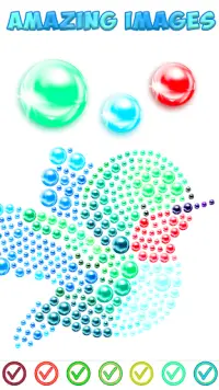 Magnetic Balls Color By Number - Magnet Bubbles Screen Shot 4