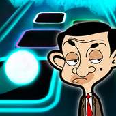 Mr. Bean Theme Song Tiles Neon Jump