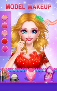 maquillaje belleza: juegos Screen Shot 1