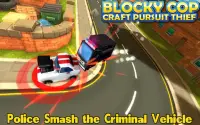 Cop Blocky Pursuit Craft Thief Screen Shot 3