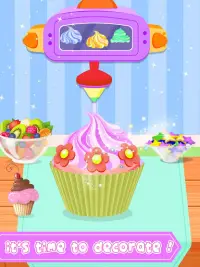 Yummy Cupcake Baking Chef Screen Shot 1