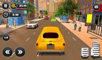 US Taxi Driver: Yellow Cab Driving Games Screen Shot 5