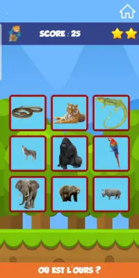 Les animaux pour enfants - de 3 à 12 ans Screen Shot 7