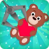 bear machine prize claw game