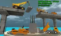 Grand Bridge Construction Simulator - Crane Driver Screen Shot 2