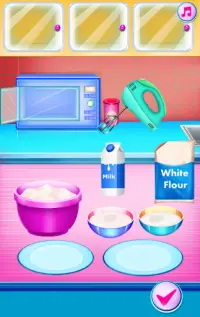 Ice Queen Cooking Rainbow Cake Screen Shot 3