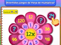 Juegos de multiplicación niños Screen Shot 10