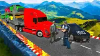 MultiLevel Police Car Cargo⁠⁠⁠⁠ Games Screen Shot 2