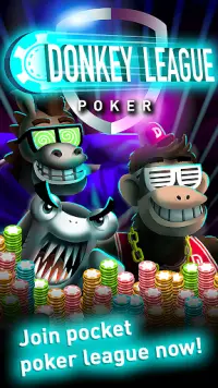 Donkey League Poker Screen Shot 0