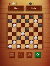 Checkers Classic Free: 2 Player Online Multiplayer Screen Shot 4