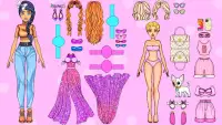 Chibi Dolls Makeover DIY Games Screen Shot 4