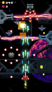 Retro Space War: Galaxy Attack Alien Shooter Game Screen Shot 2