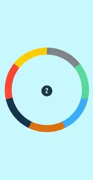 💫 Switch The Color Circle Spinner - Balls 💫 Screen Shot 6