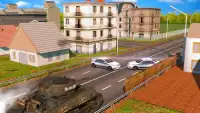 Police Attack Tank Shooting Game 3D 2017 Screen Shot 2