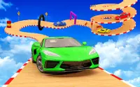 Mega Ramp Car Stunt Racing Games- Impossible Track Screen Shot 0