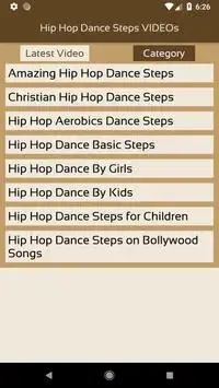 Hip Hop Dance Steps VIDEOs Screen Shot 2