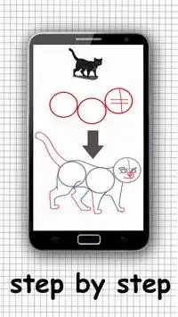 Cat Drawing Lessons Screen Shot 2