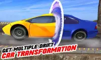 कार ट्रांसफॉर्म दौड़: चरम ऑफ सड़क ड्र्रिफ्ट रेसिंग Screen Shot 3