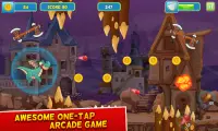 Kelangsungan hidup naga: arcade game: gratis Screen Shot 1