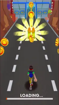 Subway Gold Boy Runner: Endless running game Screen Shot 2