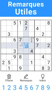 Sudoku - Classic Jeux logique Screen Shot 3