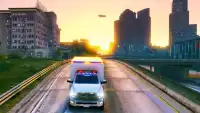 Airport Emergency Ambulance Bus Simulator Game 3D Screen Shot 2