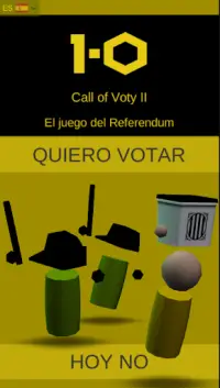 1-O Call of Voty II: el juego del referèndum 1-Oct Screen Shot 0