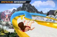 Snow Sliding Adventure 2018: Water Slide Games Screen Shot 0