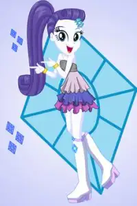 Pony Cool Girls with Fluttershy Rarity Rainbow Screen Shot 1