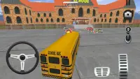 High School Bus Parking 3D Screen Shot 2