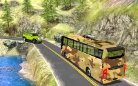 Armee-Bus-Fahrsimulator: Armee-Bus-Spiele Screen Shot 0