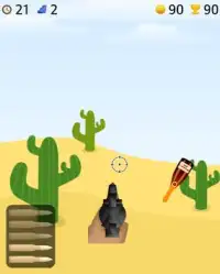 cowboy shooting game Screen Shot 4