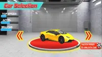 Neon Car Racing Simulator - Extreme rooftop Stunts Screen Shot 3