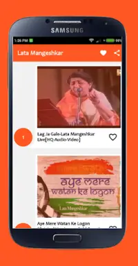 Lata Mangeshkar Old Songs Screen Shot 0