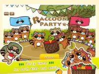 Raccoon Party - 2 player game Screen Shot 5