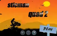 stickman moto quad 2 Screen Shot 0