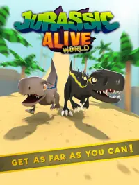 Jurassic Alive: Trò chơi khủng long T-Rex thế giới Screen Shot 8
