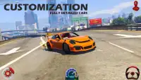 Superhero League (Lightning Car Stunts Driver Race Screen Shot 1