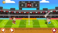 Big Head Ball  Soccer League  Football goal Screen Shot 3