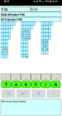 Word Scramble Game - relaxing and challenging game Screen Shot 5