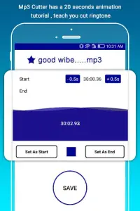 Ringtone Maker and MP3 Cutter Screen Shot 3