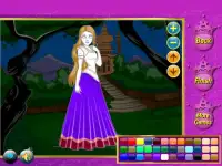 Princesa para colorear Juegos Screen Shot 2