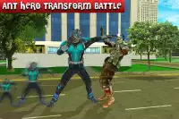 Ant Hero Micro Wasp City Transform Battle Screen Shot 3