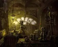 Steampunk بانوراما الألغاز Screen Shot 4
