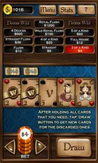 Video Poker - Elite Screen Shot 1