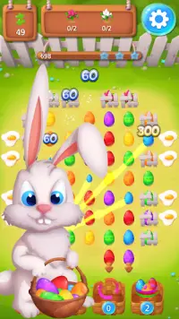 Easter Match 3: Chocolate Candy Egg Swipe King Screen Shot 4