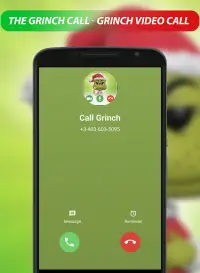 The Grinch call ☎️ Grinch Video Call and Live Chat Screen Shot 2