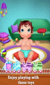 My Talking Toddler Fun Game - The cutest Toddler Screen Shot 3
