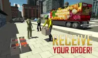 3D Vegetable Transporter Truck Screen Shot 3